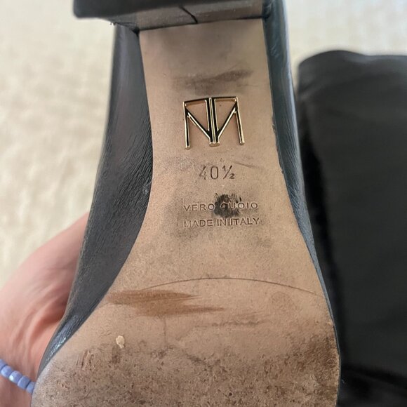 Like New Tamara Mellon Patent Leather Boots 'Pillar' - Picture 7 of 15